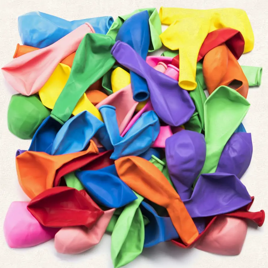 Assorted colorful balloons, perfect for celebrating Potty Training Rewards Ideas.