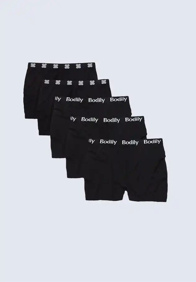 Bodily mesh undies, offering comfortable and supportive postpartum underwear, included in the Bodily postpartum essentials kit.