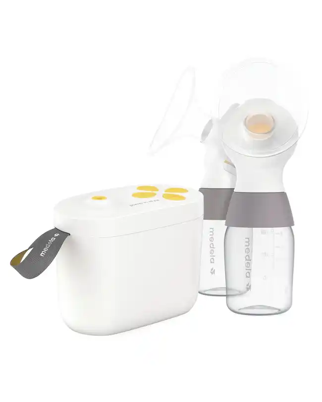 Medela Pump in Style with MaxFlow, an efficient electric breast pump for exclusively pumping moms.