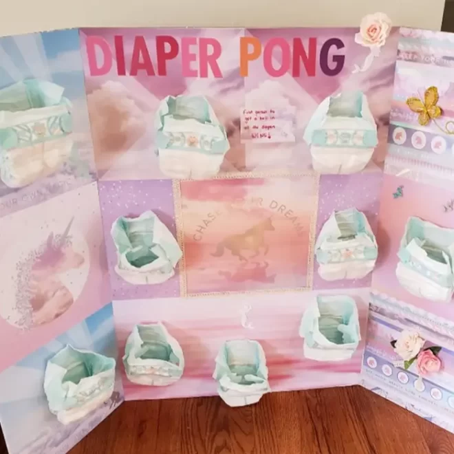 Diaper Pong: The Ultimate Baby Shower Game for Laughs and Fun