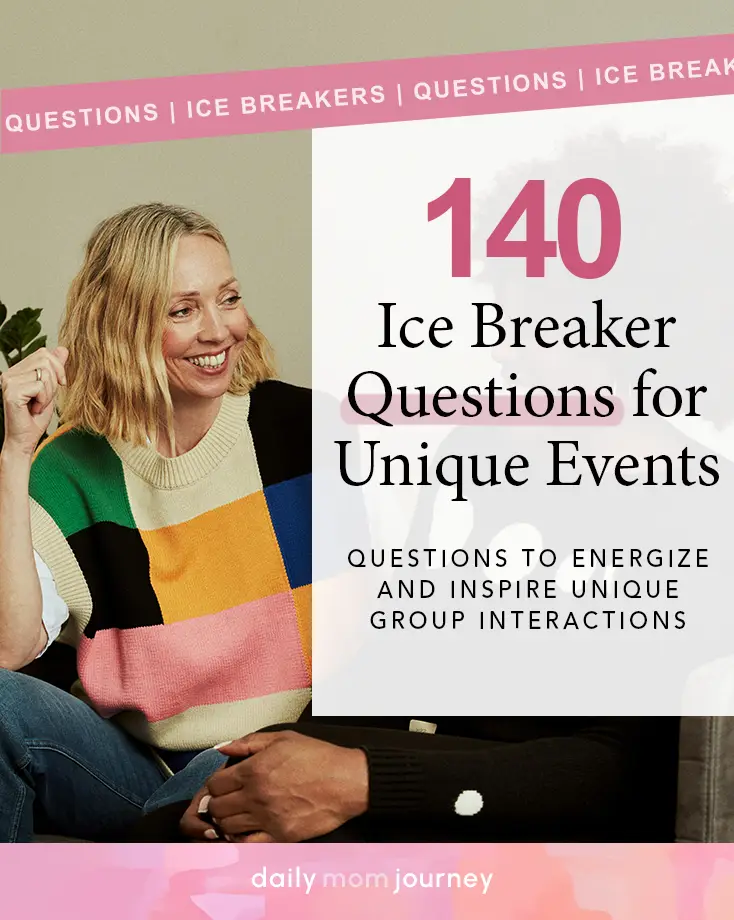 Smiling friends at a cozy gathering, highlighting 140 ice breaker questions tailored for unique ice breaker games for adults at social or professional events.