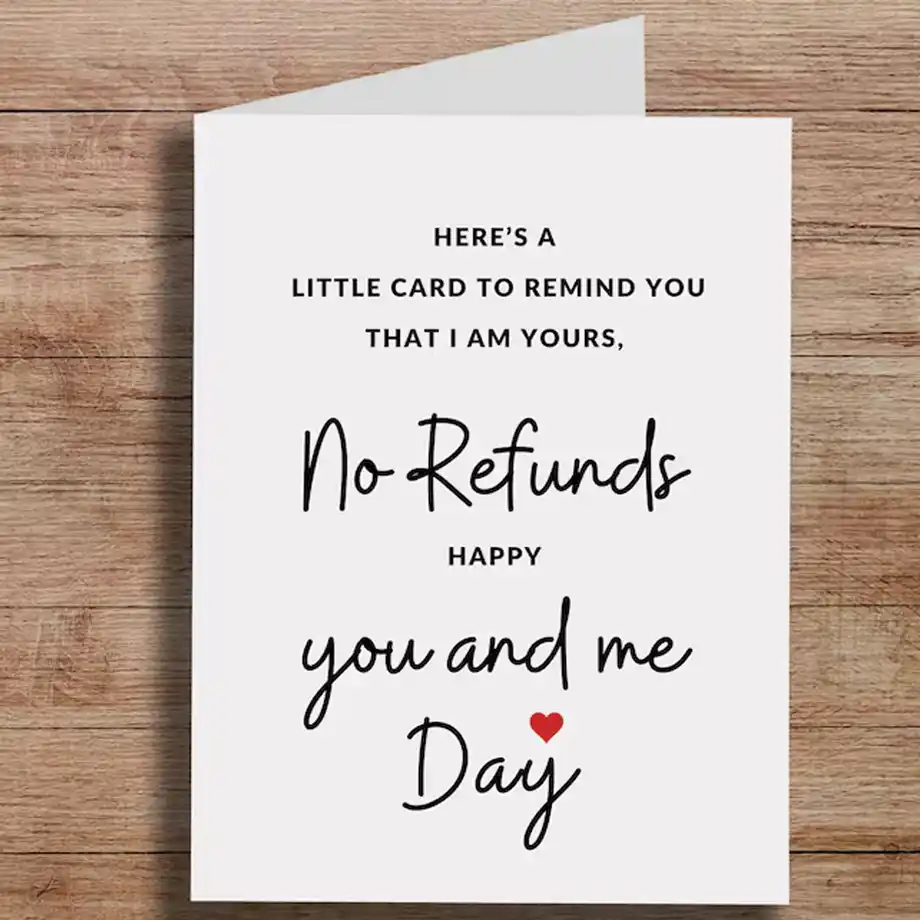 Express your love with this "I Am Yours" anniversary card, featuring sweet anniversary quotes for husband. The perfect way to celebrate your special bond on your anniversary.