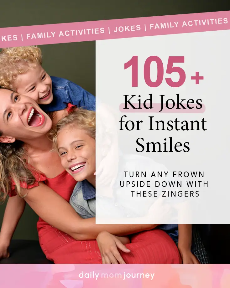 A happy family laughing together, showcasing the joy of sharing the best kid jokes to brighten any day.