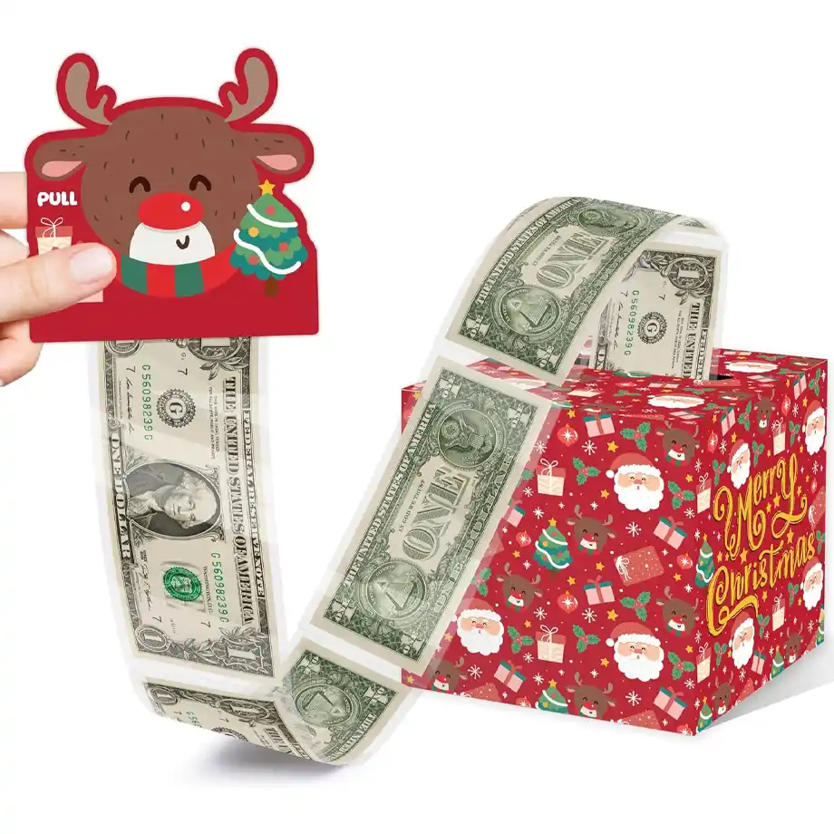 This unique money holder is a fun and creative way to gift cash for any occasion. Whether it’s a birthday, graduation, or holiday, this stylish holder offers one of the most memorable fun ways to gift money, making your present even more special.






