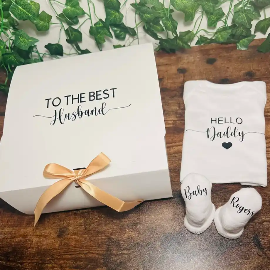 A heartfelt pregnancy announcement for your husband, offering a special and unique way to share your exciting news. Perfect for memorable pregnancy announcement ideas that create lasting memories.