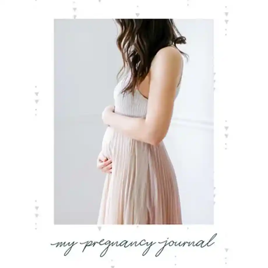 Celebrate the beautiful moments of pregnancy with this personalized photo album, an ideal push present for capturing memories and milestones leading up to the baby's arrival.