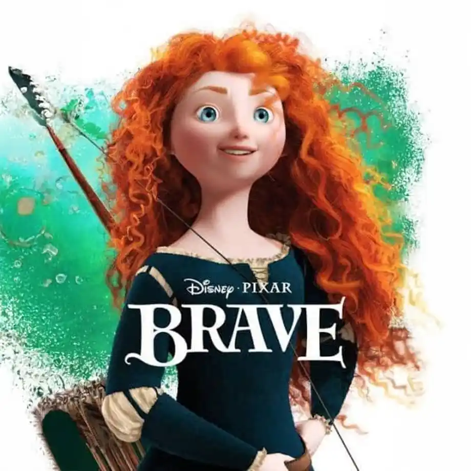 The cover image of Brave, an animated adventure following Merida, a fearless Scottish princess who challenges tradition and seeks to change her fate. A must-watch in the best animated movies collection, filled with breathtaking visuals, strong female characters, and heartwarming moments.