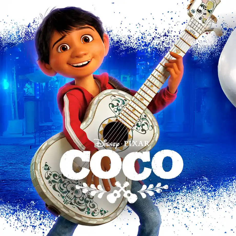 Coco digital movie on Amazon, an enchanting Pixar story celebrating family, culture, and music, perfect for fans of the best animated movies.