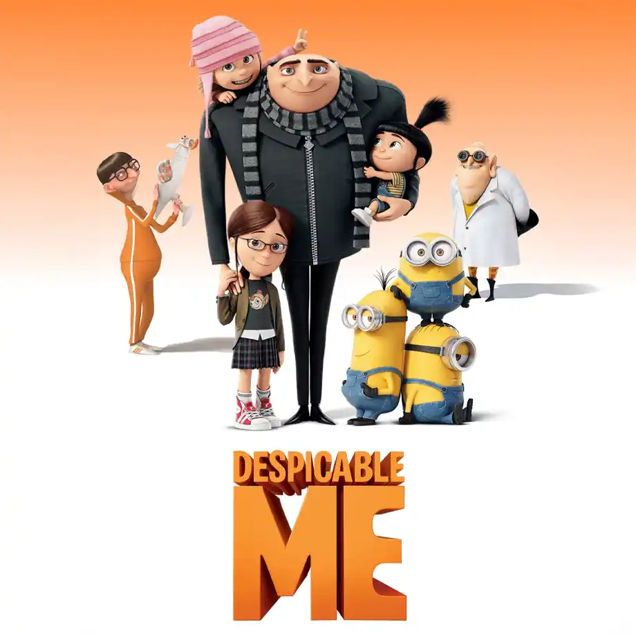 Despicable Me digital movie on Amazon, a charming and hilarious animated film featuring the unforgettable Minions, perfect for fans of the best animated movies.