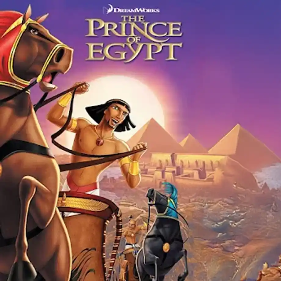 The Prince of Egypt movie, a timeless classic among the best animated movies, featuring stunning animation and a captivating story. Perfect for family movie nights and animation fans.