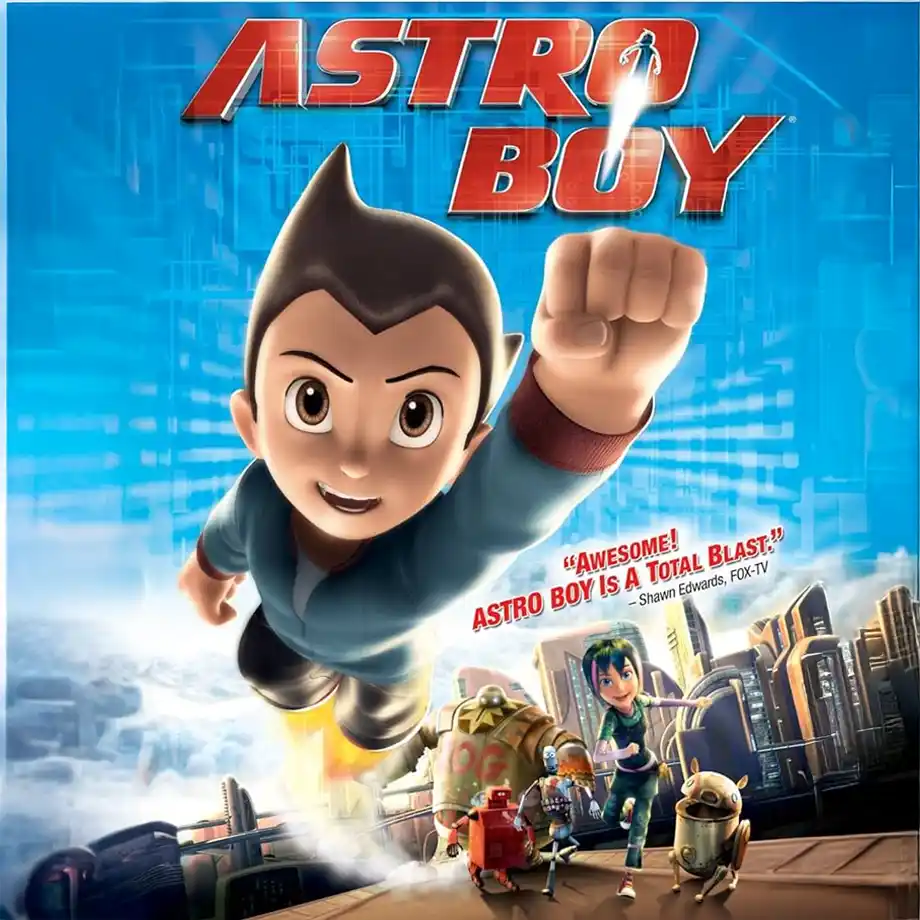 Astro Boy, a sci-fi gem among the best animated movies, features an action-packed adventure of a young robot with a heart of gold. Perfect for fans of futuristic tales and heartfelt storytelling.