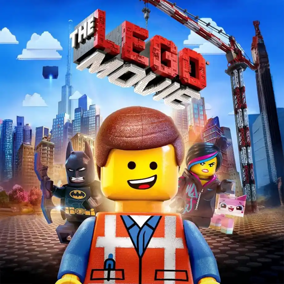 The Lego Movie (2014) movie poster featuring colorful Lego characters in an action-packed, comedic adventure. A clever and entertaining film celebrated as one of the best comedy movies for audiences of all ages.







