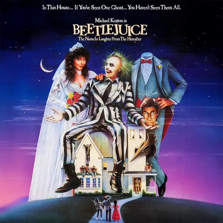 Beetlejuice (1988) is a cult classic that blends dark humor and supernatural chaos, starring Michael Keaton as the mischievous ghost. As one of the best horror movies, it offers a perfect mix of spooky thrills and quirky comedy, making it a must-watch for fans of the genre.