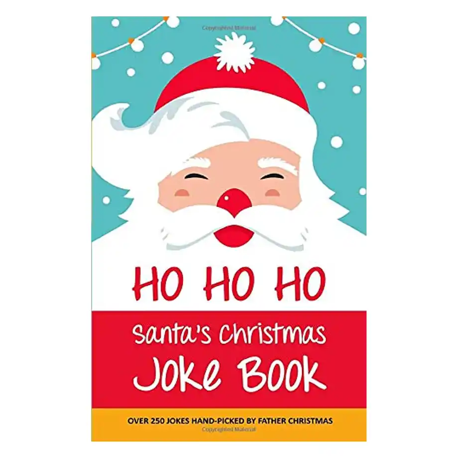 Ho Ho Ho Santa’s Christmas Joke Book, a hilarious collection of festive "Christmas jokes" perfect for kids and adults, bringing cheer and laughter to the holiday season.