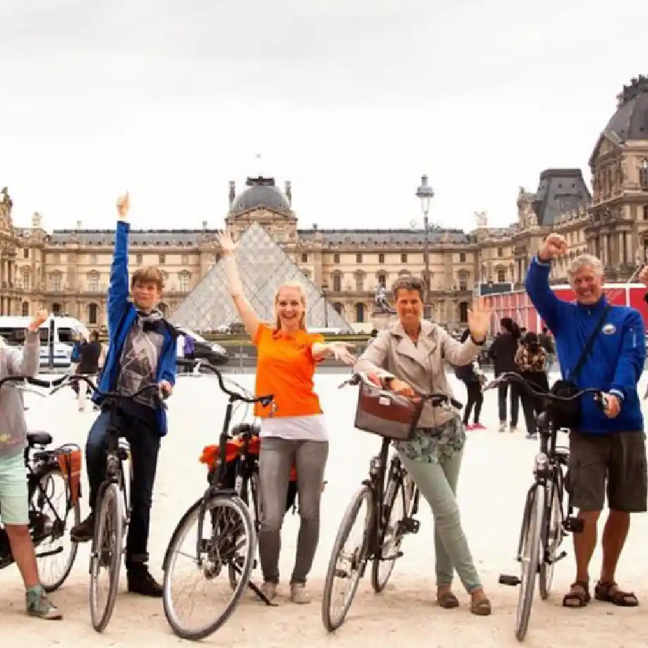 Enjoy a charming city bike tour on classic Dutch bikes, perfect for memorable first date ideas