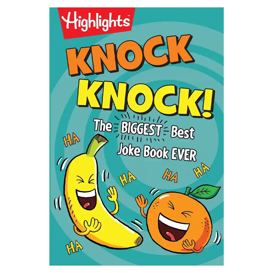 A fun-filled book of knock knock jokes, perfect for creating laughter and entertainment for kids and adults alike. Ideal for family gatherings, parties, and making memories through humor.