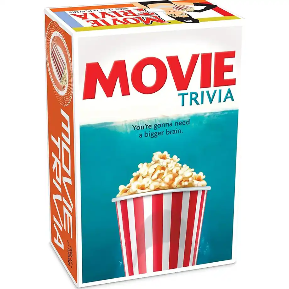 A festive image with a table set for a Movie Trivia Party Game, featuring popcorn, movie tickets, and a clapperboard. Great for enjoying Movie Trivia Questions with friends!