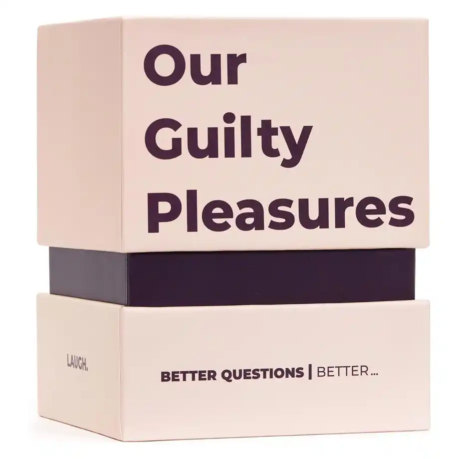 Spice up your relationship with the Our Guilty Pleasures card game. Packed with playful and intriguing questions to ask your boyfriend, this game is perfect for couples looking to enjoy light-hearted moments while deepening their connection. Ideal for date nights and fun conversations.