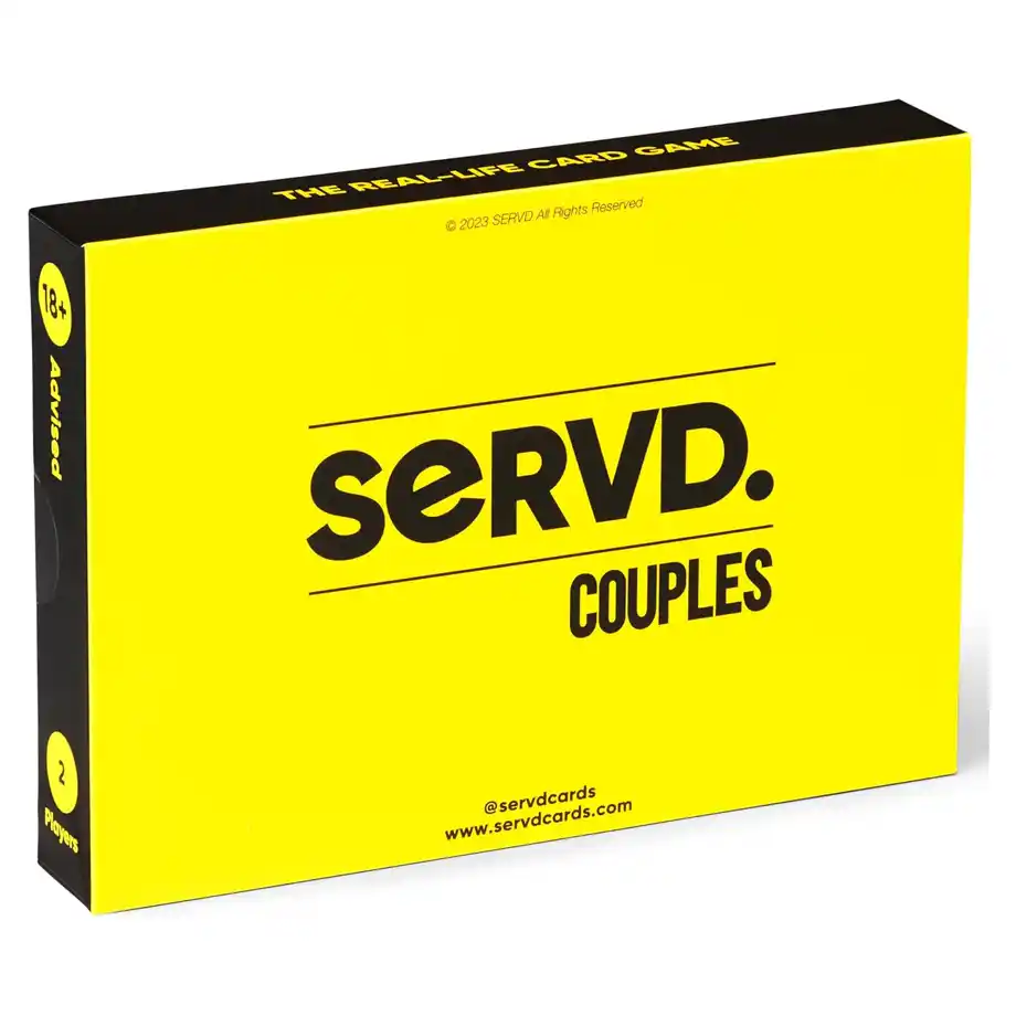 Bring humor and depth to your relationship with the SERVD Couples Card Game. Packed with hilarious and thought-provoking questions to ask your boyfriend, this game sparks fun conversations, challenges, and bonding moments that help strengthen your relationship. Perfect for date nights and casual hangouts.