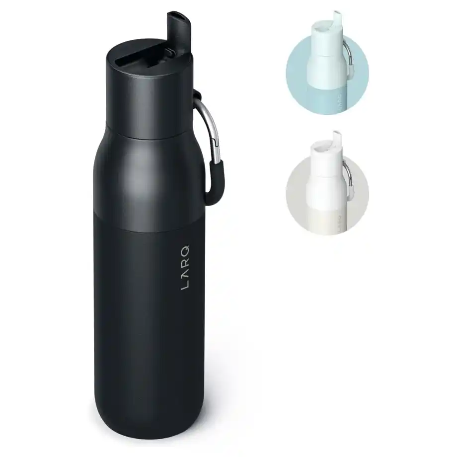 Bottle Flip Top 25oz in sleek stainless steel – an innovative self-cleaning water bottle that keeps drinks fresh and cold. A great stocking stuffer for husband, offering both style and functionality for on-the-go hydration.