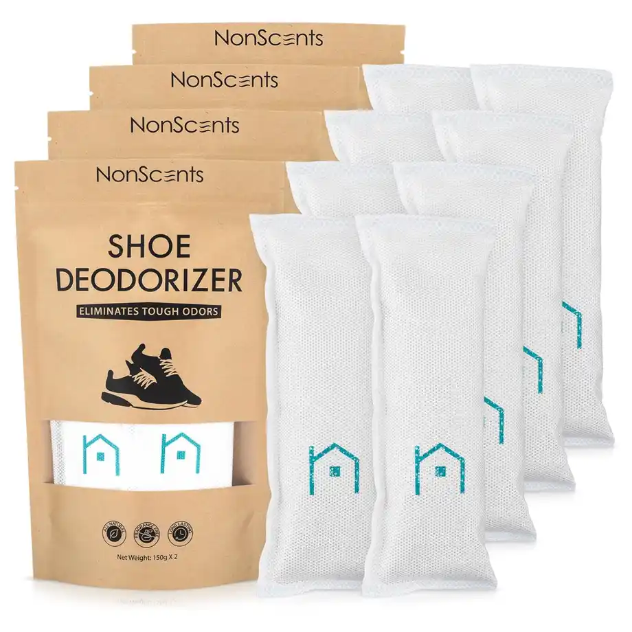 NonScents Shoe Deodorizer eliminates odors and freshens shoes with a long-lasting effect, making it an ideal stocking stuffer for your husband this holiday season.