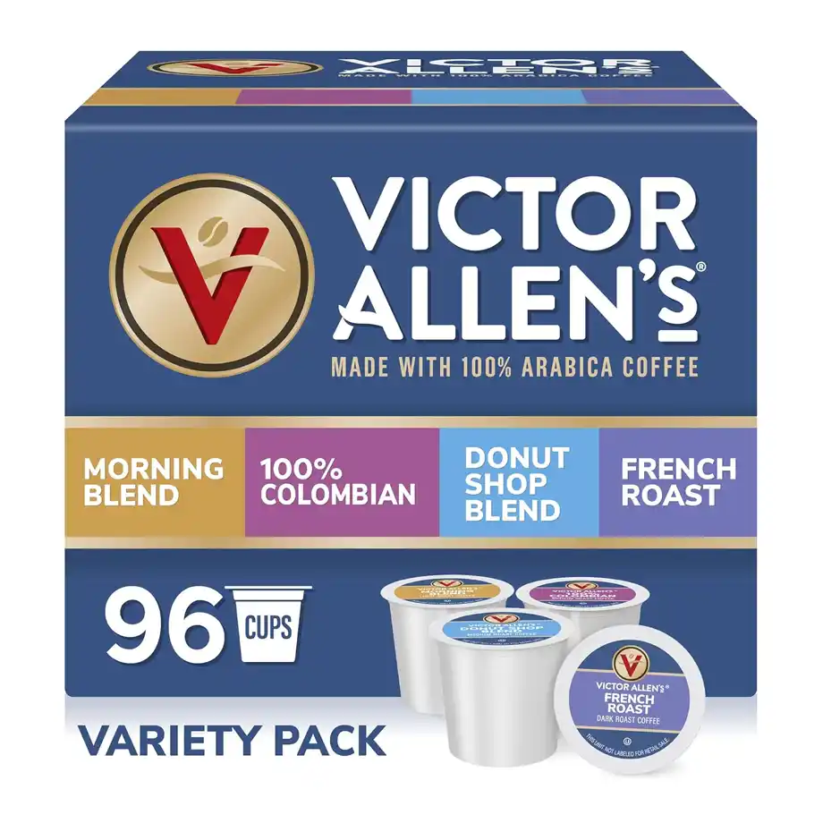 Victor Allen’s Coffee Variety Pack offers a selection of craft coffee pods, making it an ideal stocking stuffer for a husband who enjoys exploring different coffee flavors.