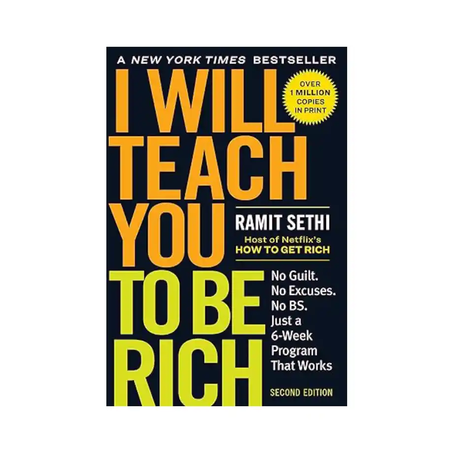 Book cover of I Will Teach You To Be Rich, a New York Times bestseller, offering financial advice and making it a practical and thoughtful graduation gift idea.