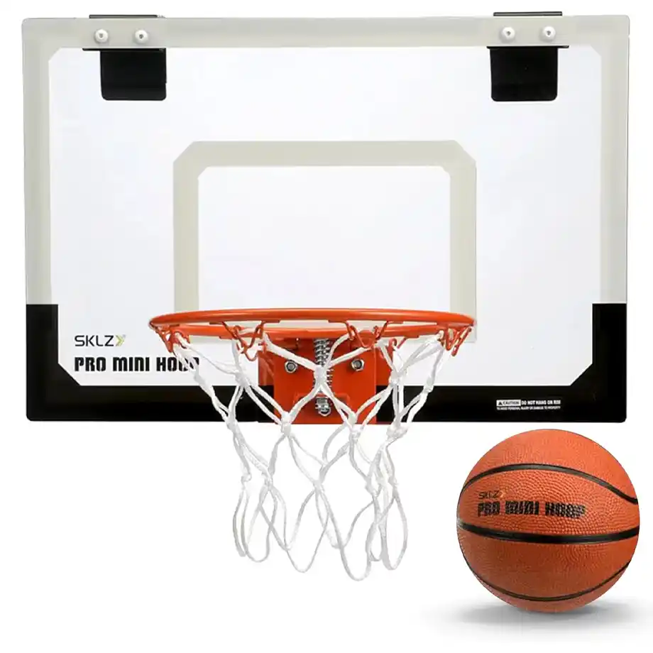 This over-the-door mini basketball hoop is perfect for home, dorms, and offices, making it a great choice for basketball lovers and a fun addition to white elephant gift ideas.