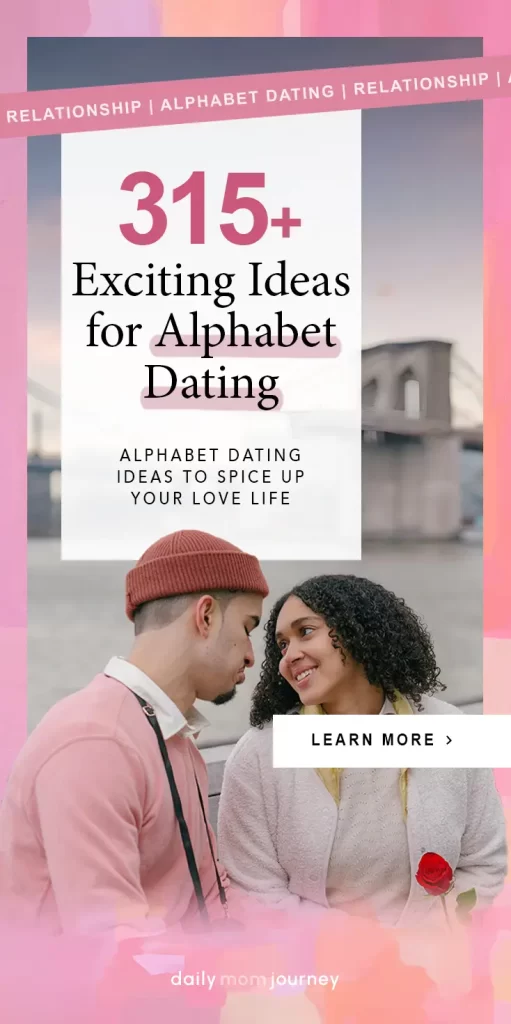 A smiling couple sitting together, exploring new alphabetical dating ideas to add excitement to their relationship.