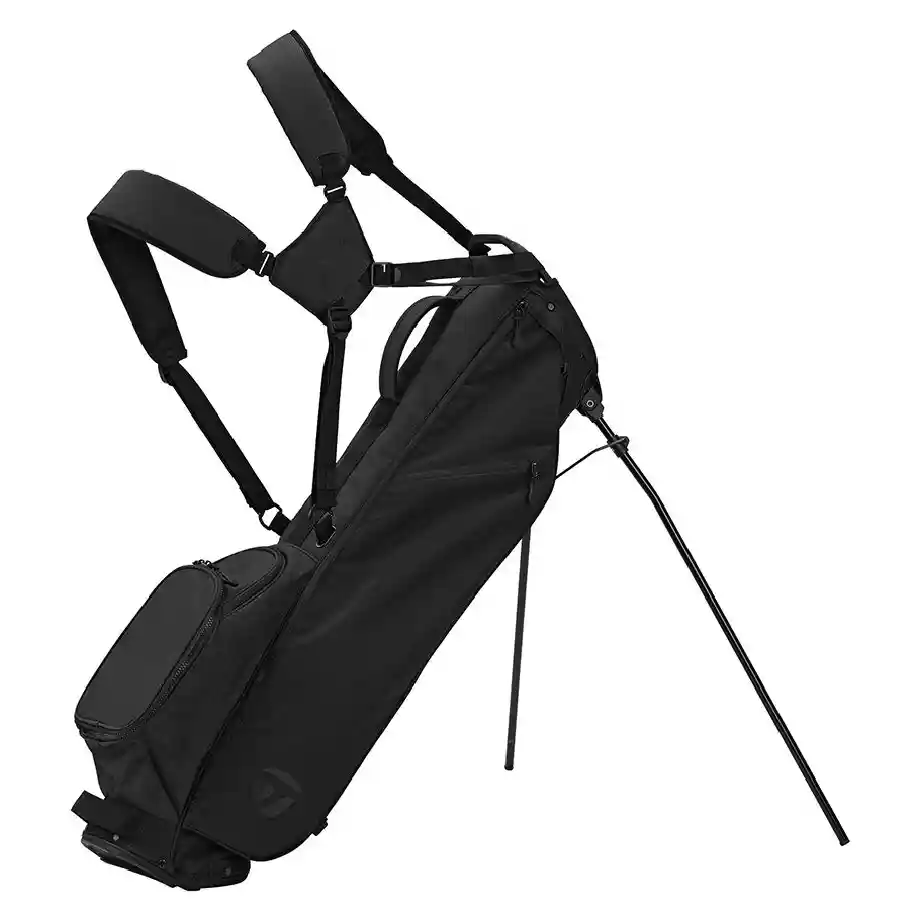  Lightweight FlexTech Carry Stand Bag with a sturdy stand and multiple compartments, perfect for golf gift ideas and easy club organization on the course.