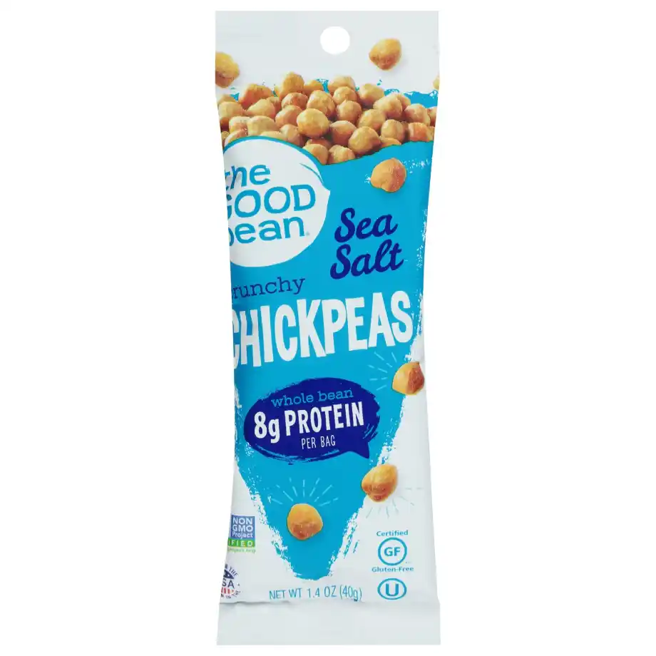 Roasted chickpeas, a crunchy and protein-packed snack for kids, offering a nutritious alternative to chips with a boost of fiber and essential minerals.