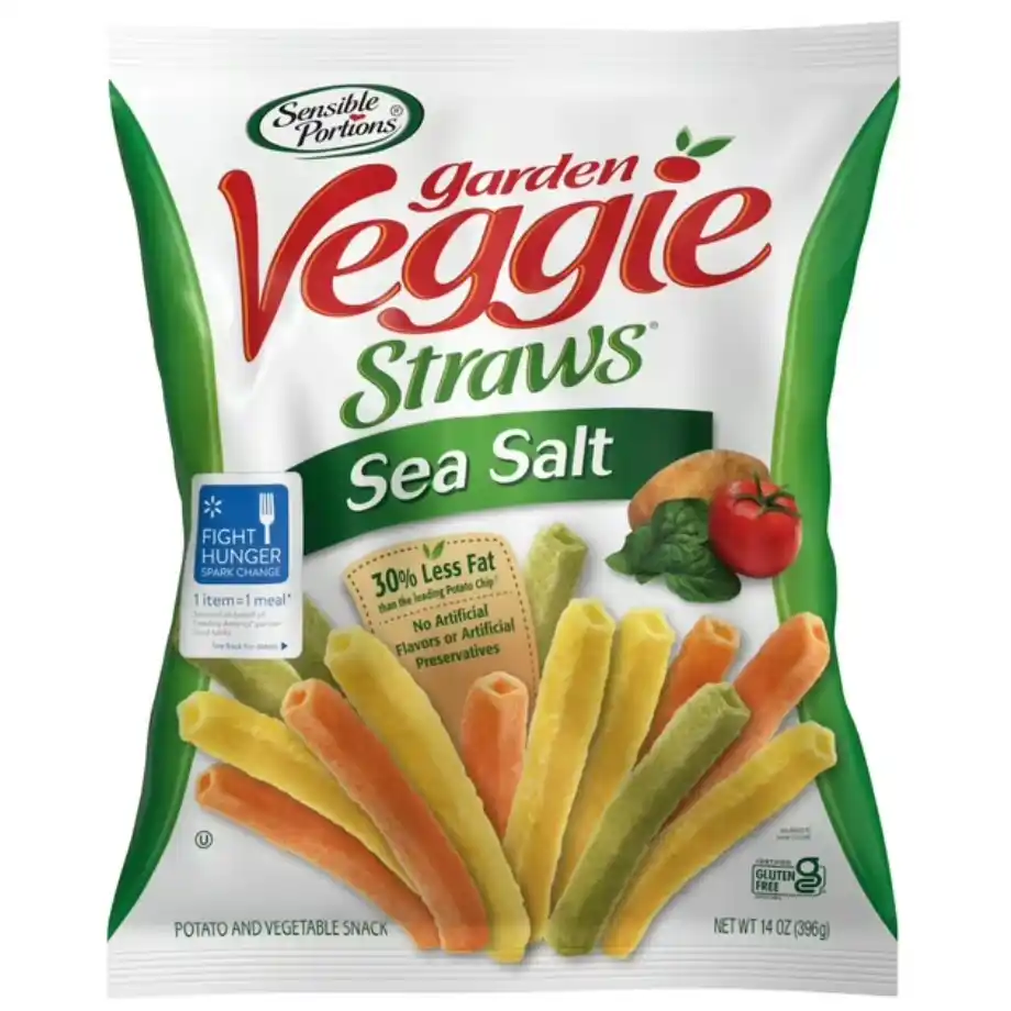 Veggie straws, a crunchy and fun snack for kids, offering a tasty way to sneak in vegetables with a lower-fat, lower-sodium alternative to regular chips.