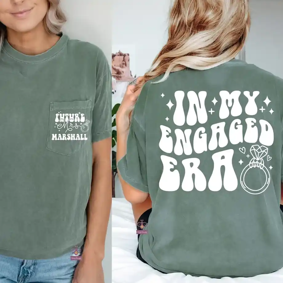 "In My Engaged Era" Shirt – Fun Engagement Gift Idea