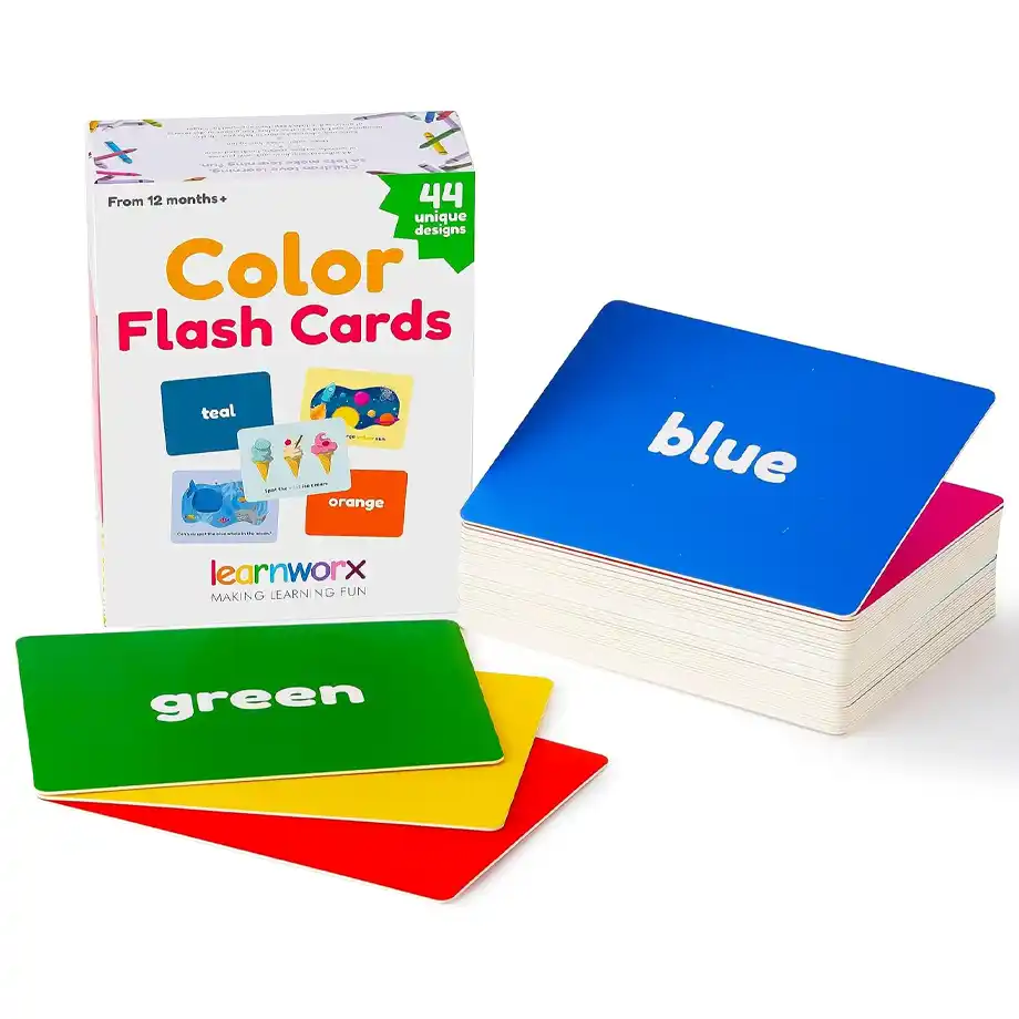 These colorful flashcards make learning fun, turning education into engaging indoor games for toddlers. Perfect for teaching colors, words, and early cognitive skills in a playful way.