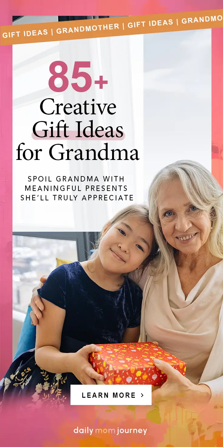 Creative Best Gifts for Grandma with Meaning Young girl giving her grandmother a gift, showcasing one of the best gifts for grandma to show love and appreciation.