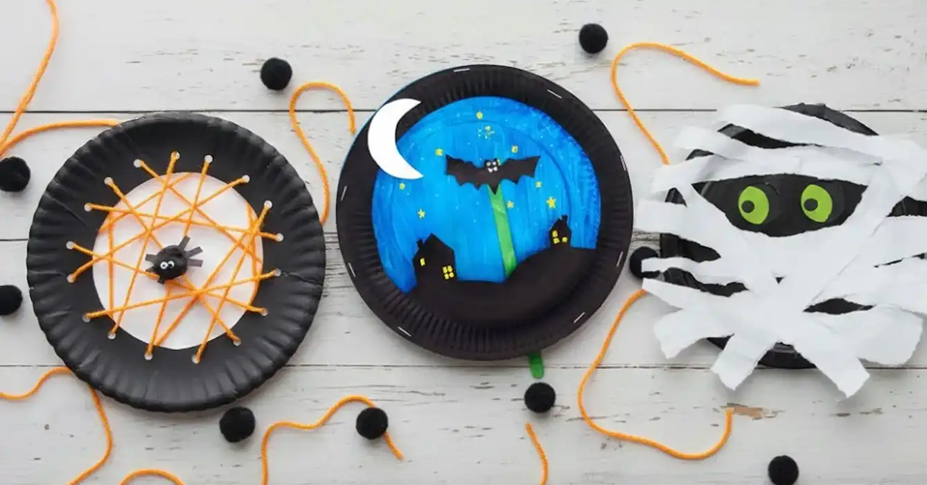 20+ Budget-Friendly Halloween Paper Plate Crafts Ideas for Kids